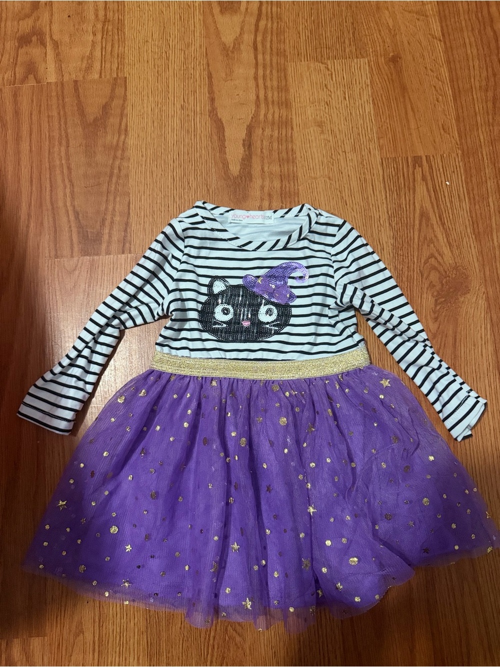 Young Hearts Baby Girls Halloween Dress - 12 Months